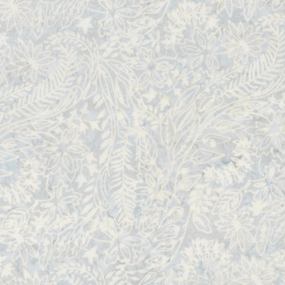 Tonga Batiks - Garden Leaves Graphite 106" Wide Backing
