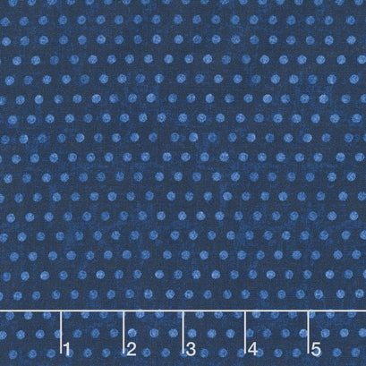 American Pride - Dot Navy Yardage