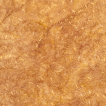 Twilight Batiks - Petals Ochre Yardage