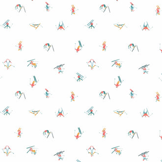 Ski Hill - Skiers White Yardage
