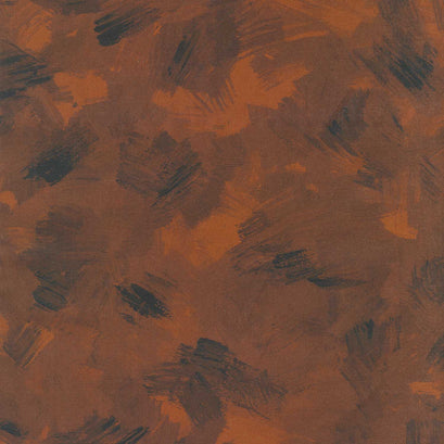 Backdrop Wide - Brush Strokes Cedar Yardage 108" Wide Backing