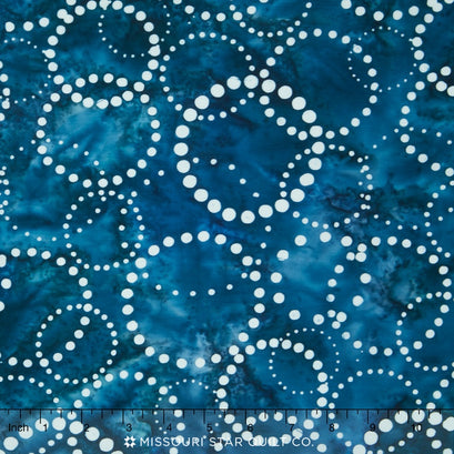 Artisan Batiks - Ring Toss Denim Yardage