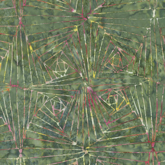 Tonga Batiks - Posey Art Deco Sherwood Yardage