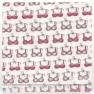 Think Pink - Main Cream Yardage