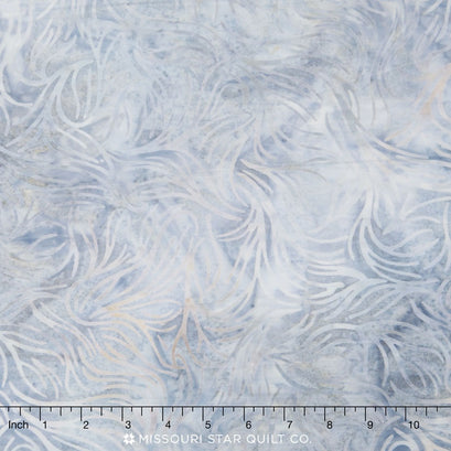 Artisan Batiks - Elementals Breeze Silver Yardage