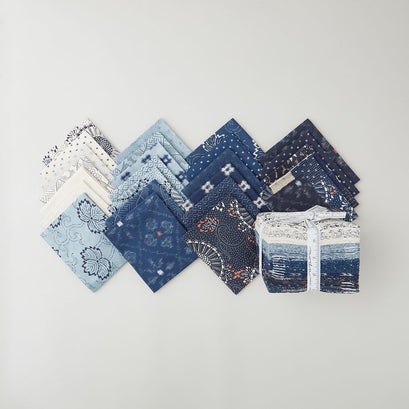 Indigo Blooming Fat Quarter Bundle