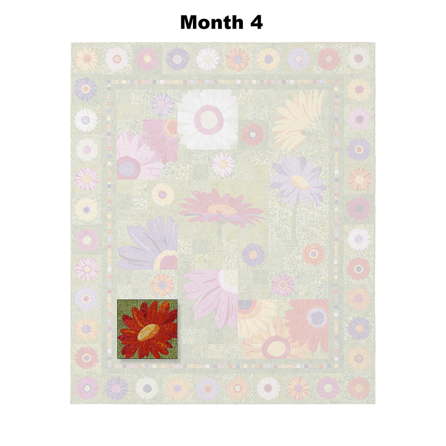 Full Bloom Block of the Month Presale Alternative View #4