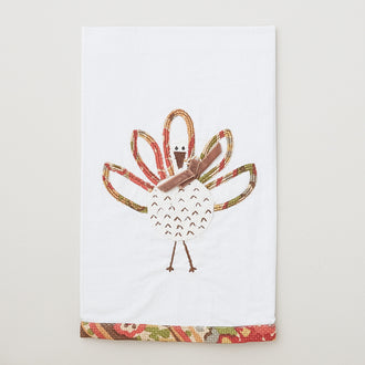 Fall Turkey Tea Towel
