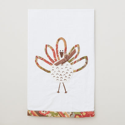 Fall Turkey Tea Towel