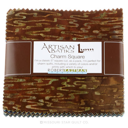 Artisan Batiks - Nature's Texture Charm Square