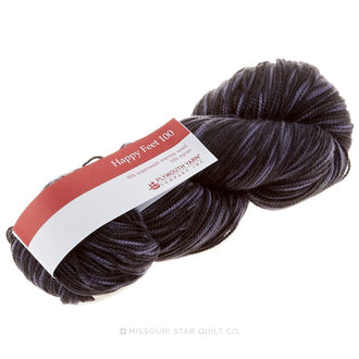 Happy Feet 100 Smokey Purple Grey Mix Yarn
