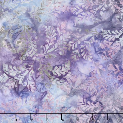 Bella Vita Batiks - Branches Lavender Yardage