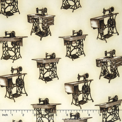 Sewing with Singer - Tables Antique Yardage