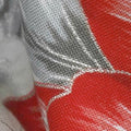 Holiday Flourish 11 - Silver Poinsettias Metallic Yardage
