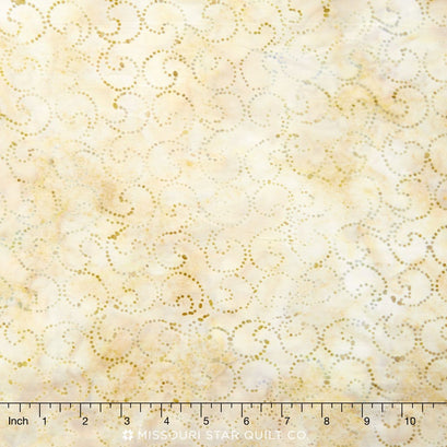 Artisan Batiks - Regal Scroll Fog Yardage