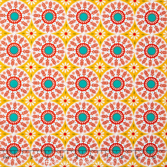 Ardently Austen - Medallion Yellow Yardage