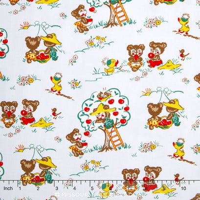 Apple Farm - Apple Main White Yardage