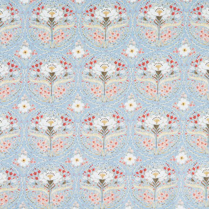 Countryside - Medallion Blue Yardage