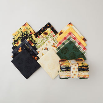 Sunflower Splendor Fat Quarter Crystals