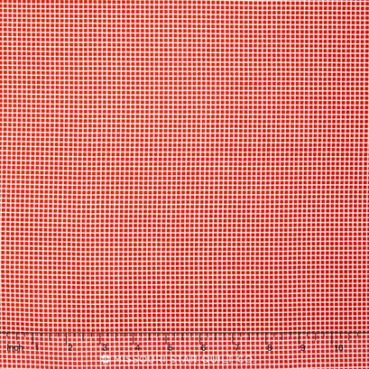 Penny's Dollhouse - Check Red Yardage
