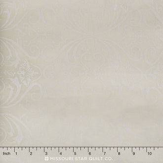 Shimmer - Ivory Metallic Yardage