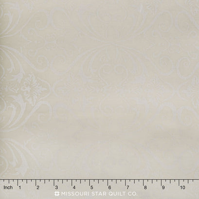 Shimmer - Ivory Metallic Yardage