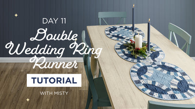 AHWM/Double Wedding Ring Runner