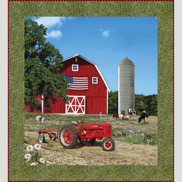 Day On The Farm Digitally Printed Wall Hanging Kit