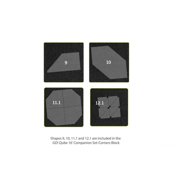AccuQuilt GO! Qube 16" Companion Set-Corners