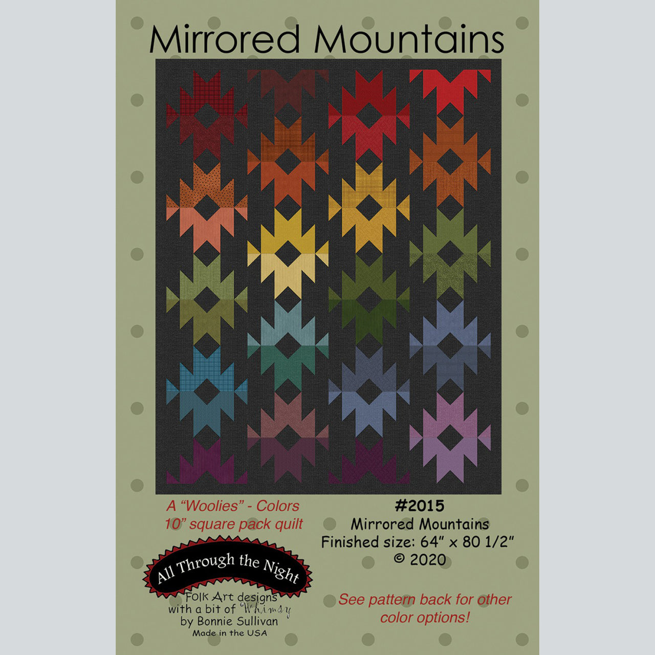 Mirrored Mountains Pattern