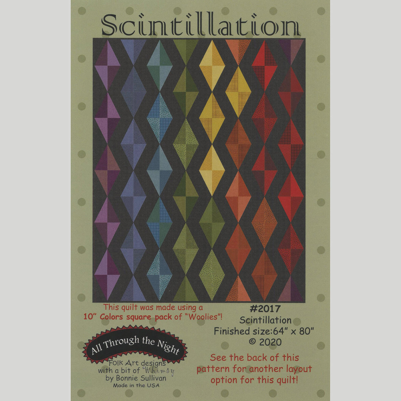 Scintillation Quilt Pattern