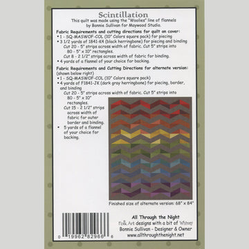 Scintillation Quilt Pattern