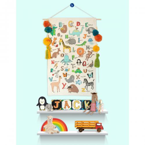 Alphabet Blocks & Wall Hanging