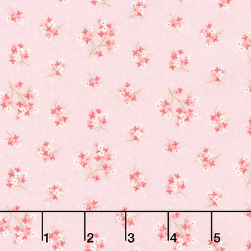 Lighthouse - Sand Verbena Cherry Ice Cream Yardage