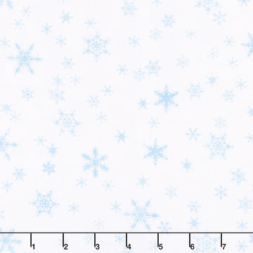 Snowbirds - Snowfall Snow Yardage