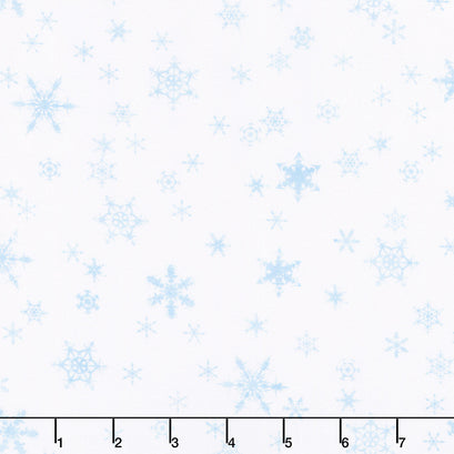 Snowbirds - Snowfall Snow Yardage