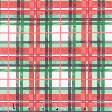 Snowbirds - Winter Plaid Merry and Bright Yardage
