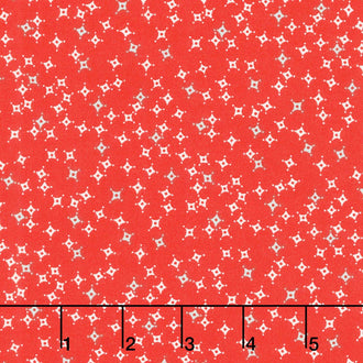 Sugarberry - Night Sky Red Yardage