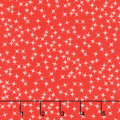 Sugarberry - Night Sky Red Yardage