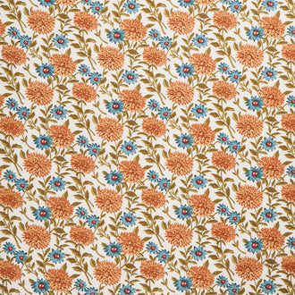 Autumn Woods - Woodland Bloom Almond Yardage