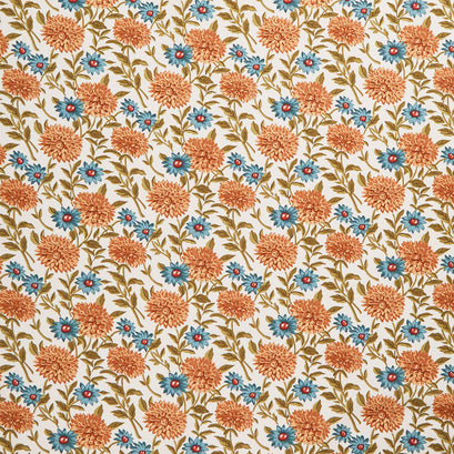 Autumn Woods - Woodland Bloom Almond Yardage