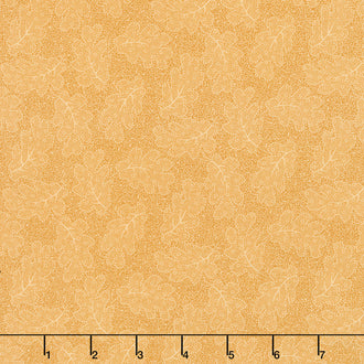 Autumn Woods - Oakleaf Maize Yardage