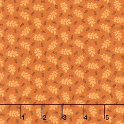 Autumn Woods - Heartleaf Ginger Yardage