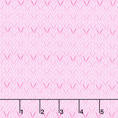Molly's Magic - Leafy Flamingo Yardage