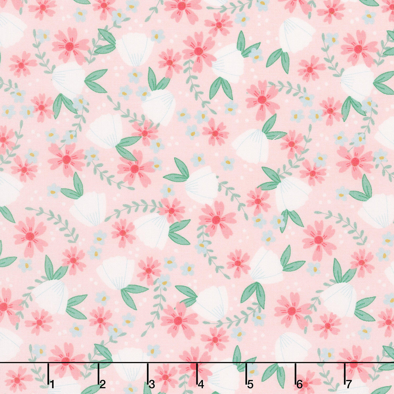 Bloom and Sew - Blooming Bouquet Ballet Pink Yardage