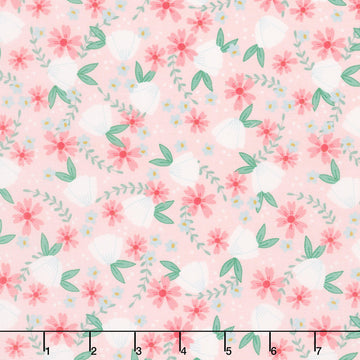 Bloom and Sew - Blooming Bouquet Ballet Pink Yardage