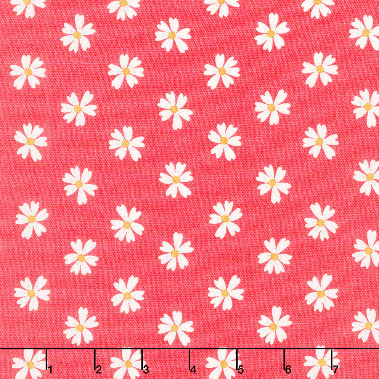 Bloom and Sew - Daisy Days Raspberry Yardage