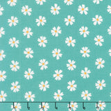 Bloom and Sew - Daisy Days Emerald Yardage
