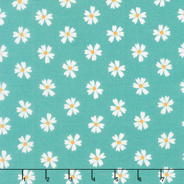 Bloom and Sew - Daisy Days Emerald Yardage
