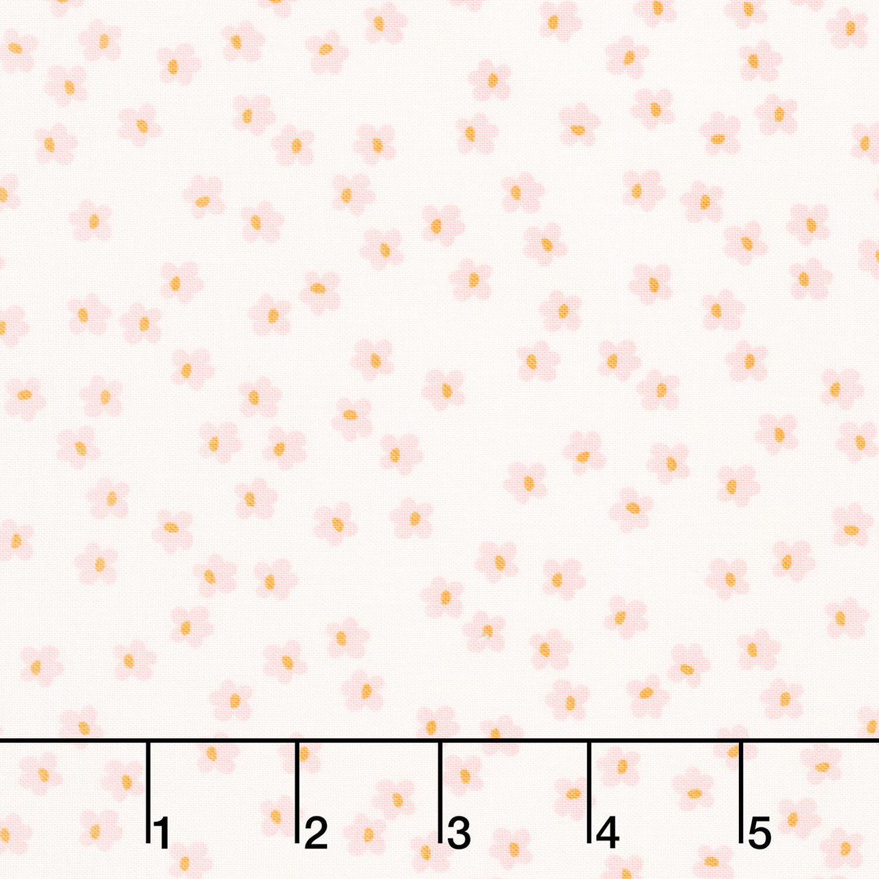 Bloom and Sew - Tiny Blooms Cream Yardage